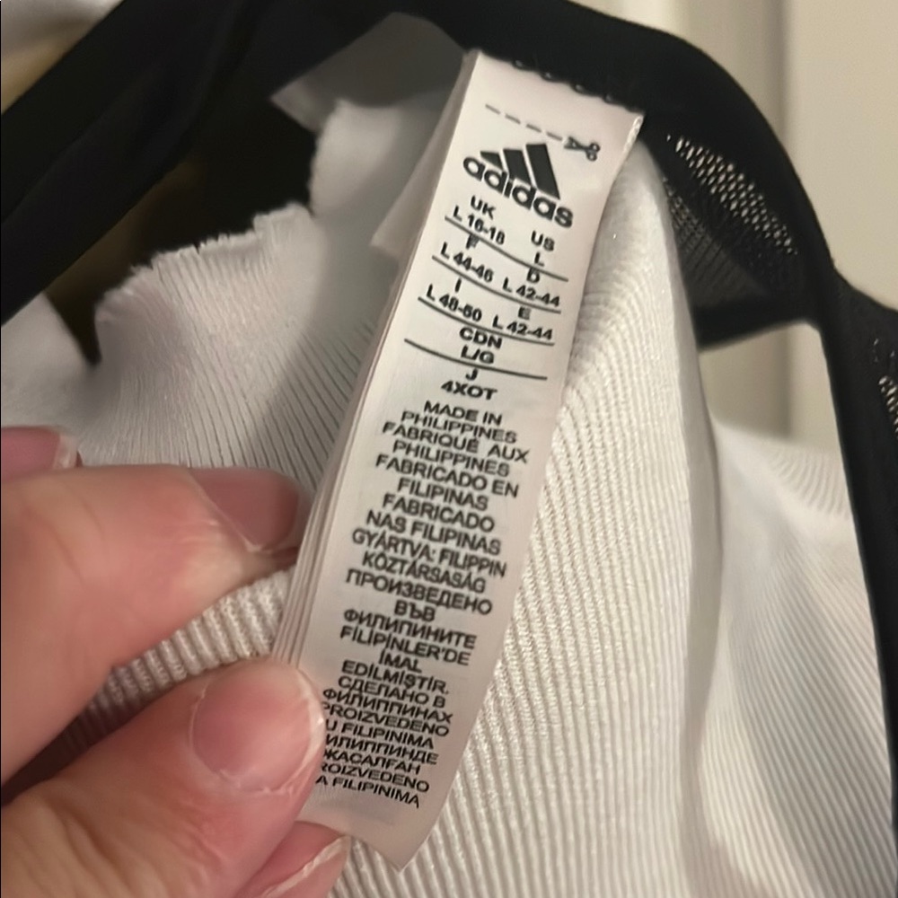 Adidas Black Relaxed Sleeveless Tank Top - Picture 2 of 4